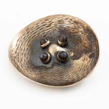 Brosch, silver med labradorit, Kupittaan Kulta, Turku/Åbo, Finland.