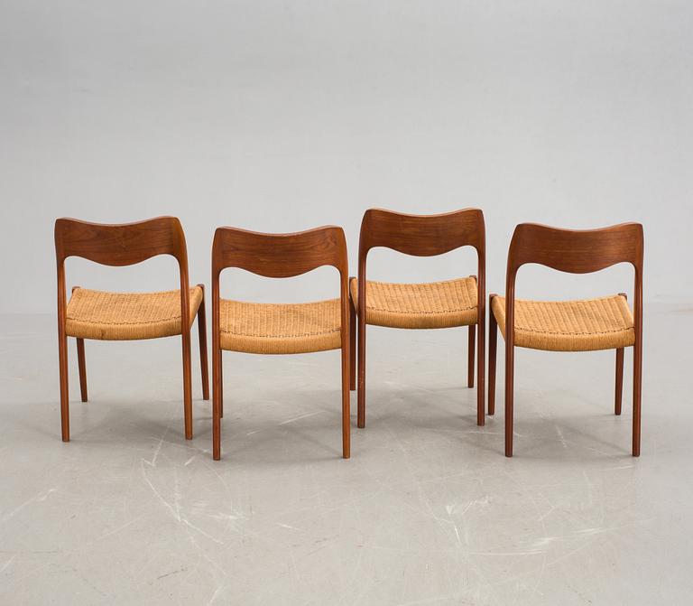 STOLAR, 4 st, Niels O Møller, J L Møller, Danmark, 1960-tal.