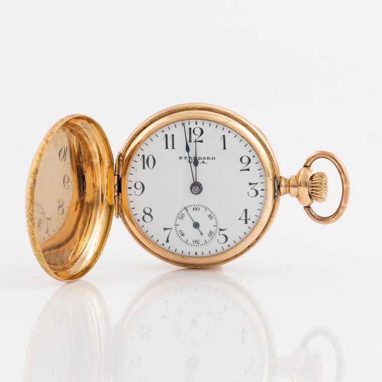 14K gold pocket watch, Standard U.S.A.
