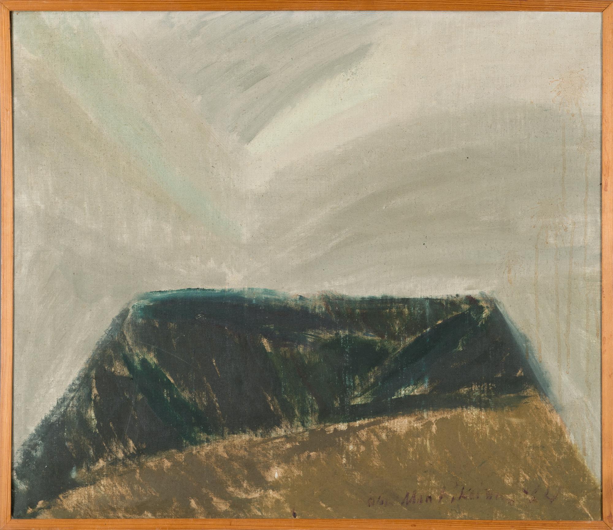 Olavi Martikainen, öljy kankaalle, signeerattu.