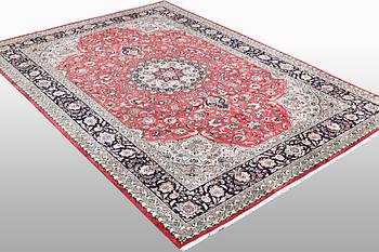 Matta, Täbriz, part silk, 60 Raj, ca 288 x 200 cm.