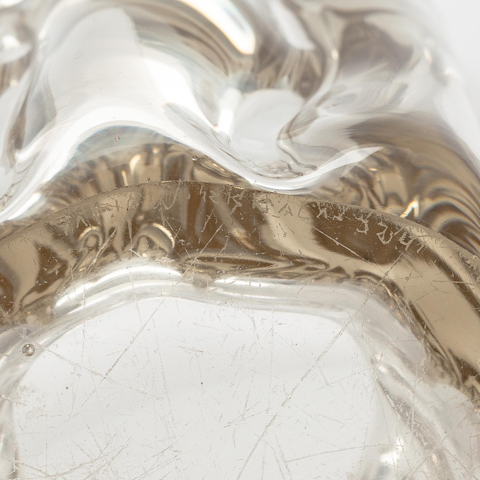 Tapio Wirkkala, a vase glass, 'Kalvolan kanto', signed Tapio Wirkkala - 3241.
