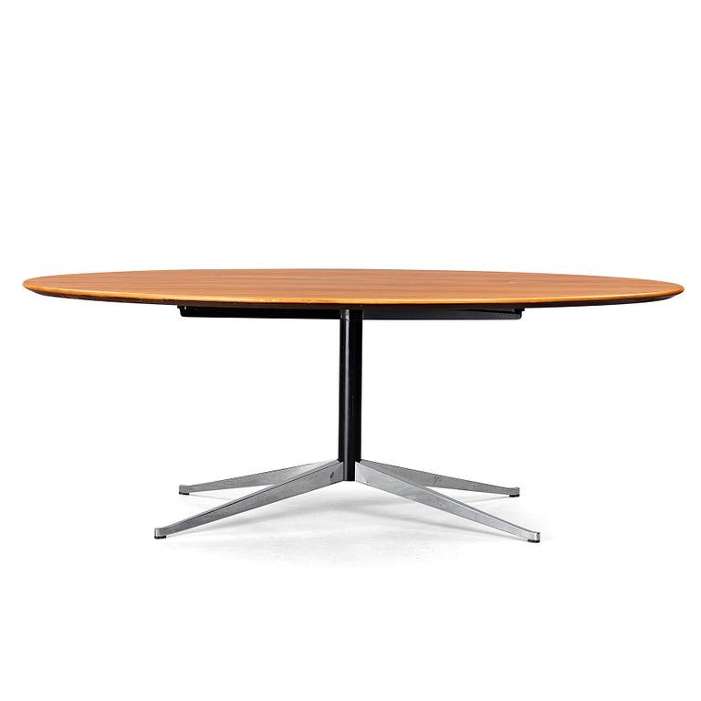 Florence Knoll, an "Oval 96" table for Knoll International, post 1961.