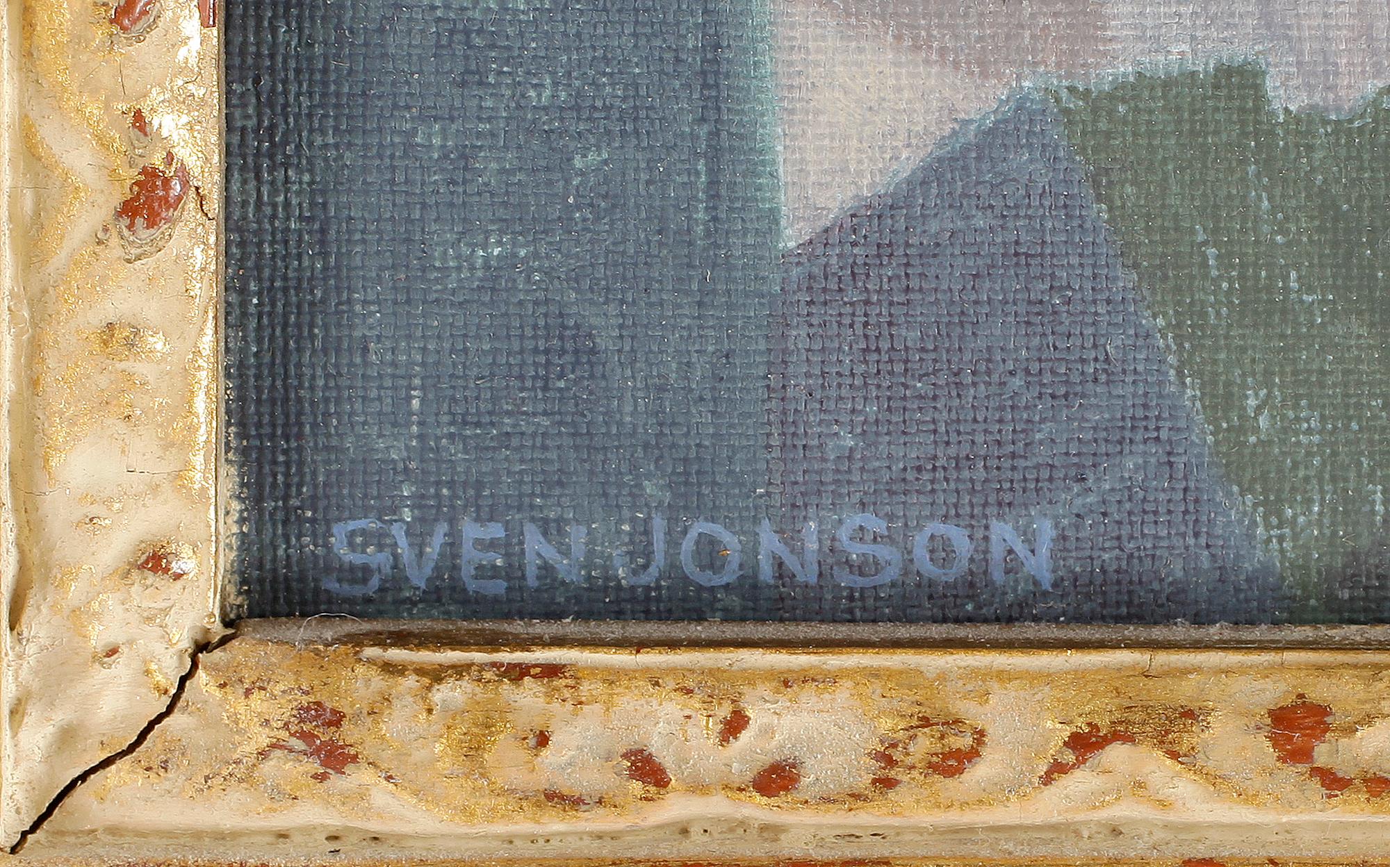 SVEN JONSON, olja på duk, sign Sven Jonson.