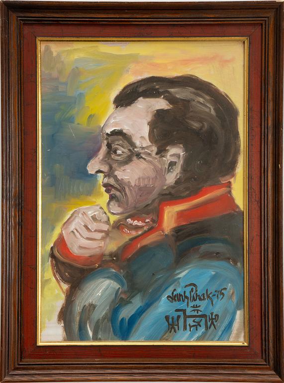 Lars Pirak, Man in profile.