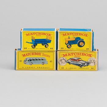 LESNEY MATCHBOX SERIES FOUR CARS.