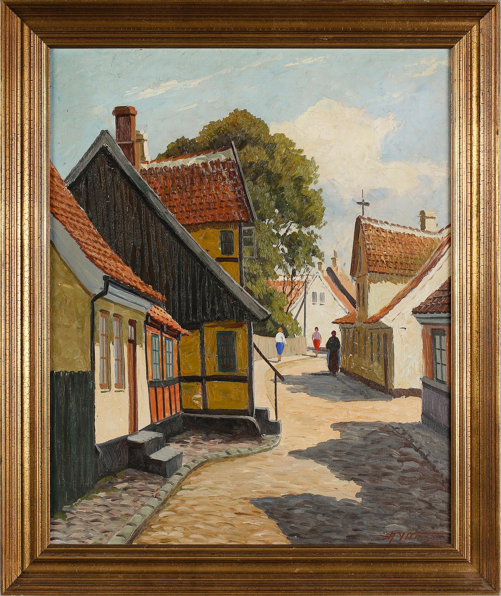 HOLGER YTTING, olja på duk, signerad.