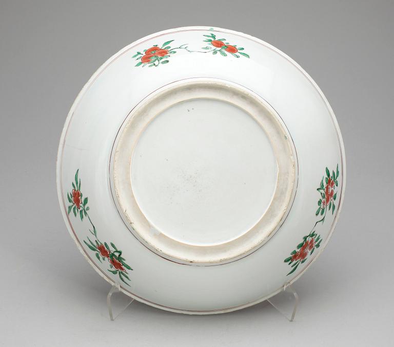 FAT, porslin, Kina, Qing dynastin, Kangxi (1662-1722).