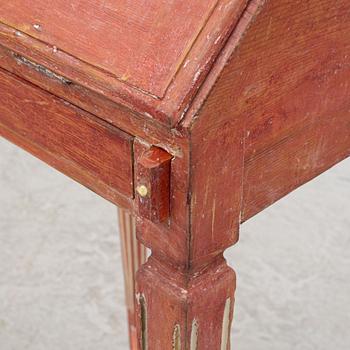 A 19th century Gustavian style secretaire.