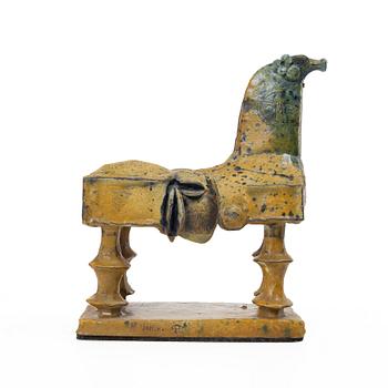 Bertil Vallien, A stoneware sculpture.