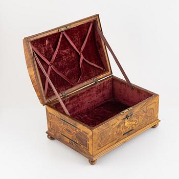 A Baroque box, Germany, 18th Century.