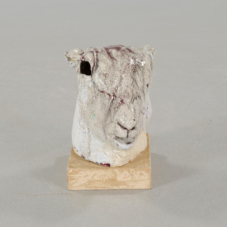 HERTHA HILLFON, sculpture, stoneware, signed and dated 1974.