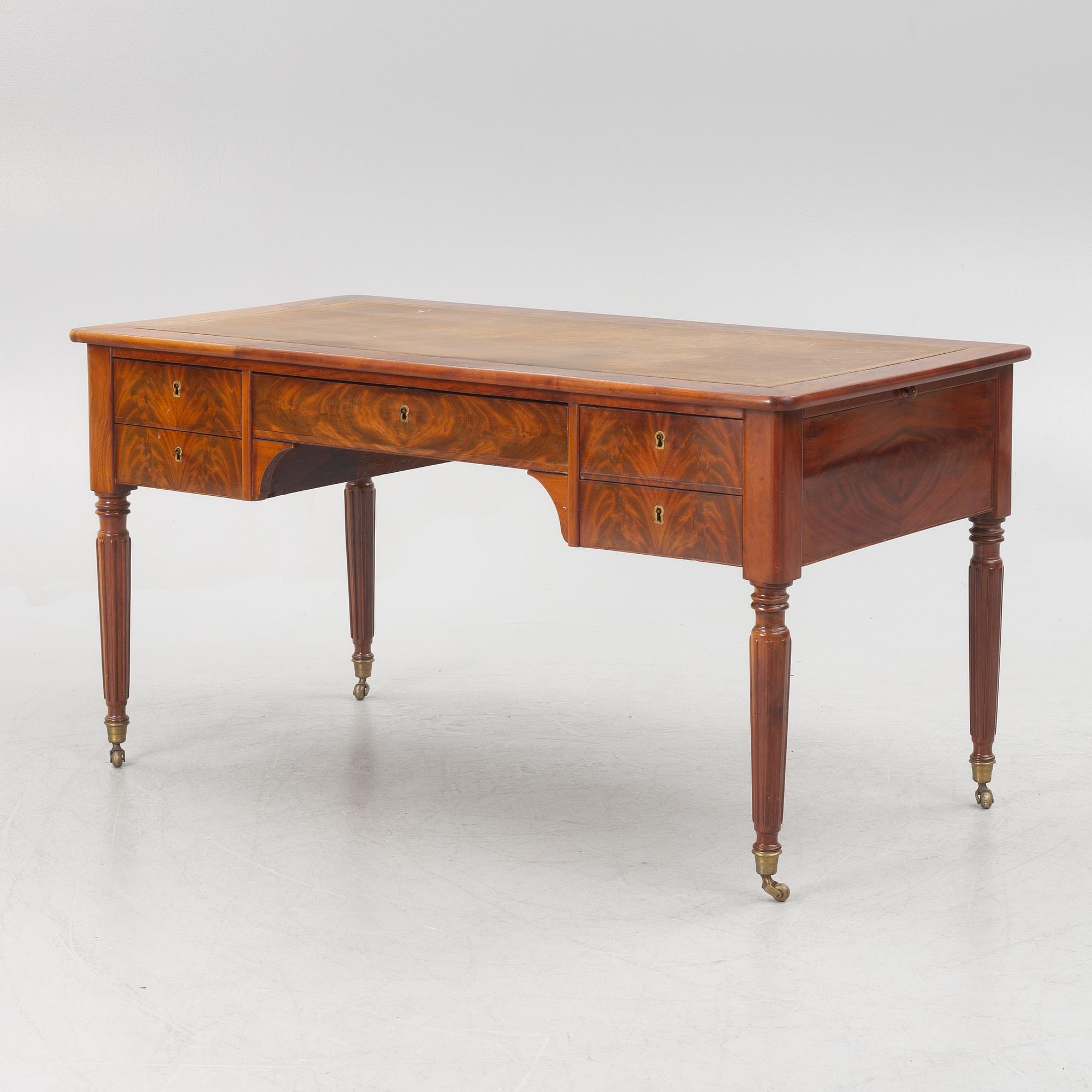 Skrivbord, 1800-talets andra hälft.