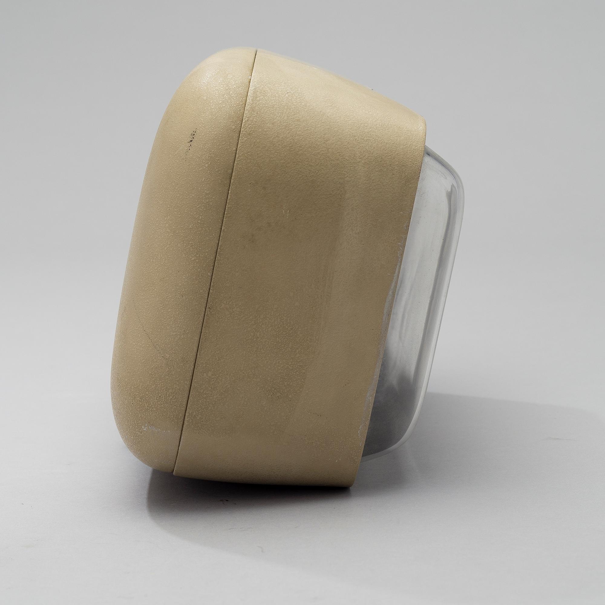 CLOCK, "Cifra 5", Gino Valle, Solari R. & C. Udine, Made in Italy.