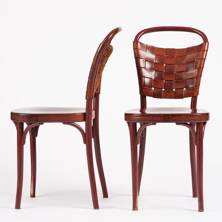 Jonas Bohlin, stolar, fyra stycken, "Vilda 5", Gemla, Diö, 2012, specialutgåva för Taverna Brillo.