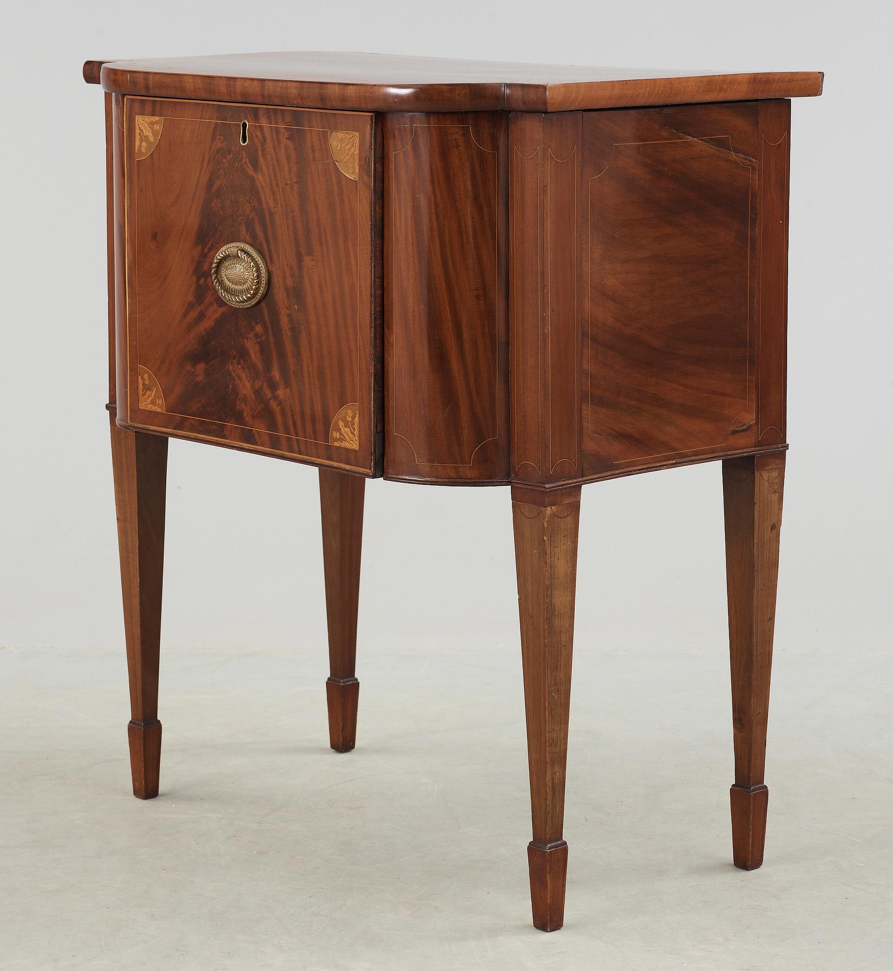 CELLARET, George III-stil, 1800-talets slut.