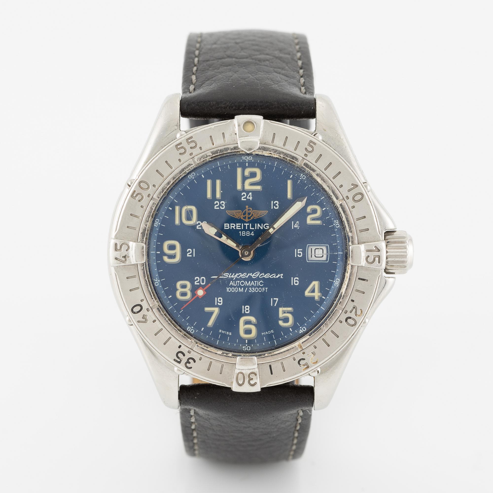 Breitling, SuperOcean, armbandsur, 41 mm.