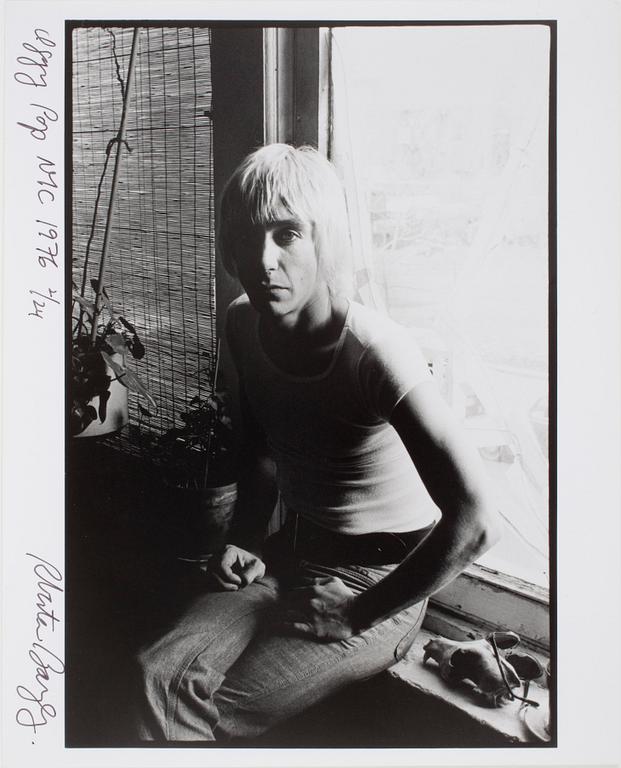 ROBERTA BAYLEY, fotografi, "Iggy Pop, Nyc 1976" 2/24.