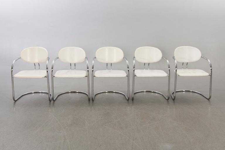 KARMSTOLAR, 5 st, 1900-talets senare del, Italien.