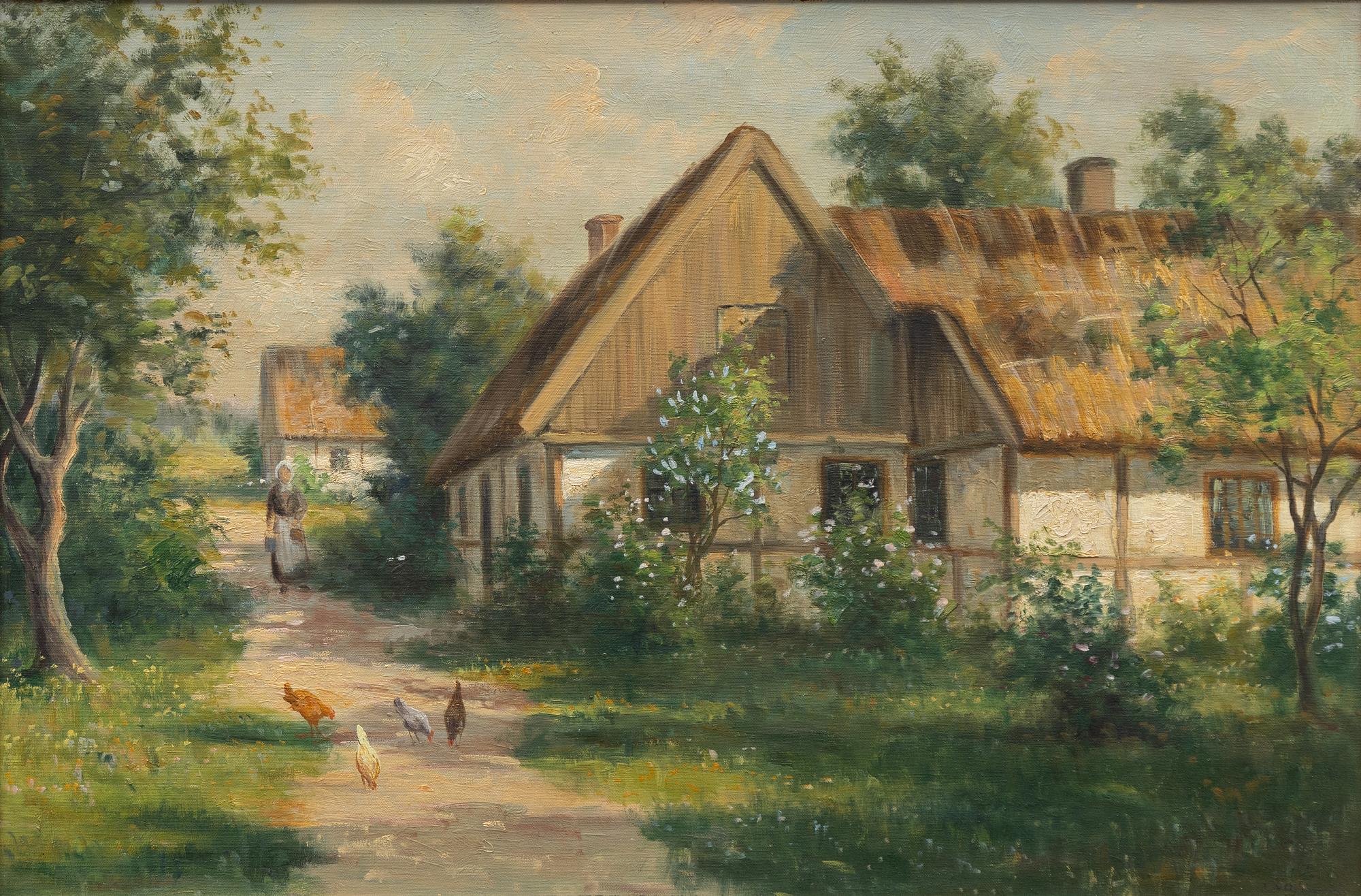 Frans Wilhelm Odelmark, By Skånegården.