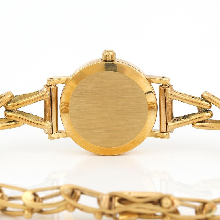 DAMARMBANDSUR, 18K guld, Tissot. 1958. Tot guld vikt ca 20 gram.