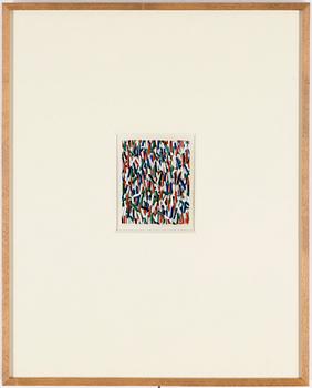 STEN EKLUND, gouache, signerad och daterad -98.