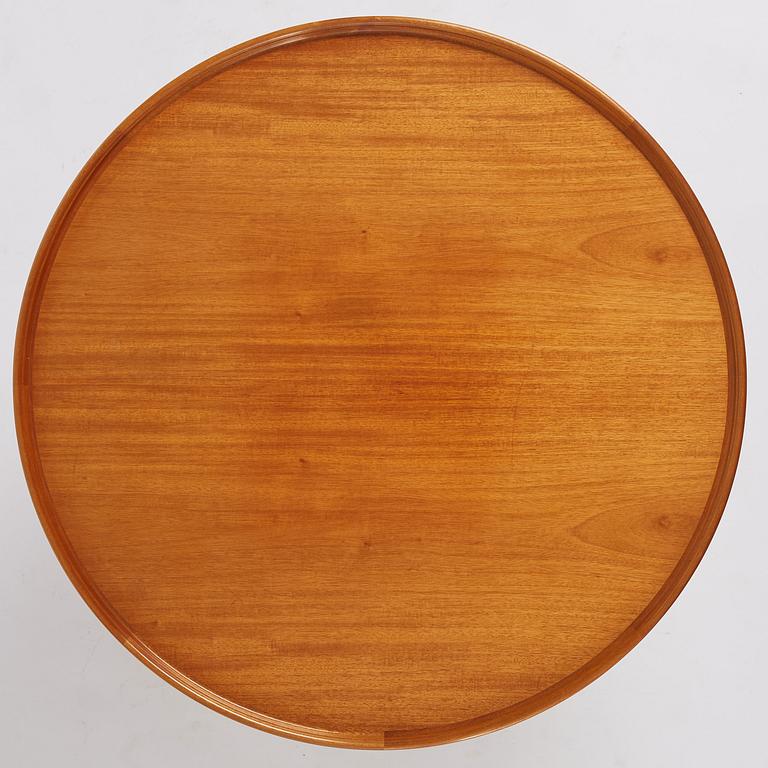 Mogens Lassen, a mahogany 'Egyptian table', A.J Iversen, Denmark, probably 1950s.