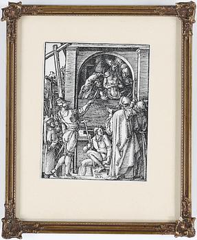 ALBRECHT DÜRER, , etsning, 1511, senare avdrag troligen 1500-tal.