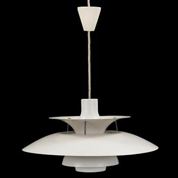 POUL HENNINGSEN, taklampa, "PH-5", Louis Poulsen, Danmark, 1900-talets andra hälft.