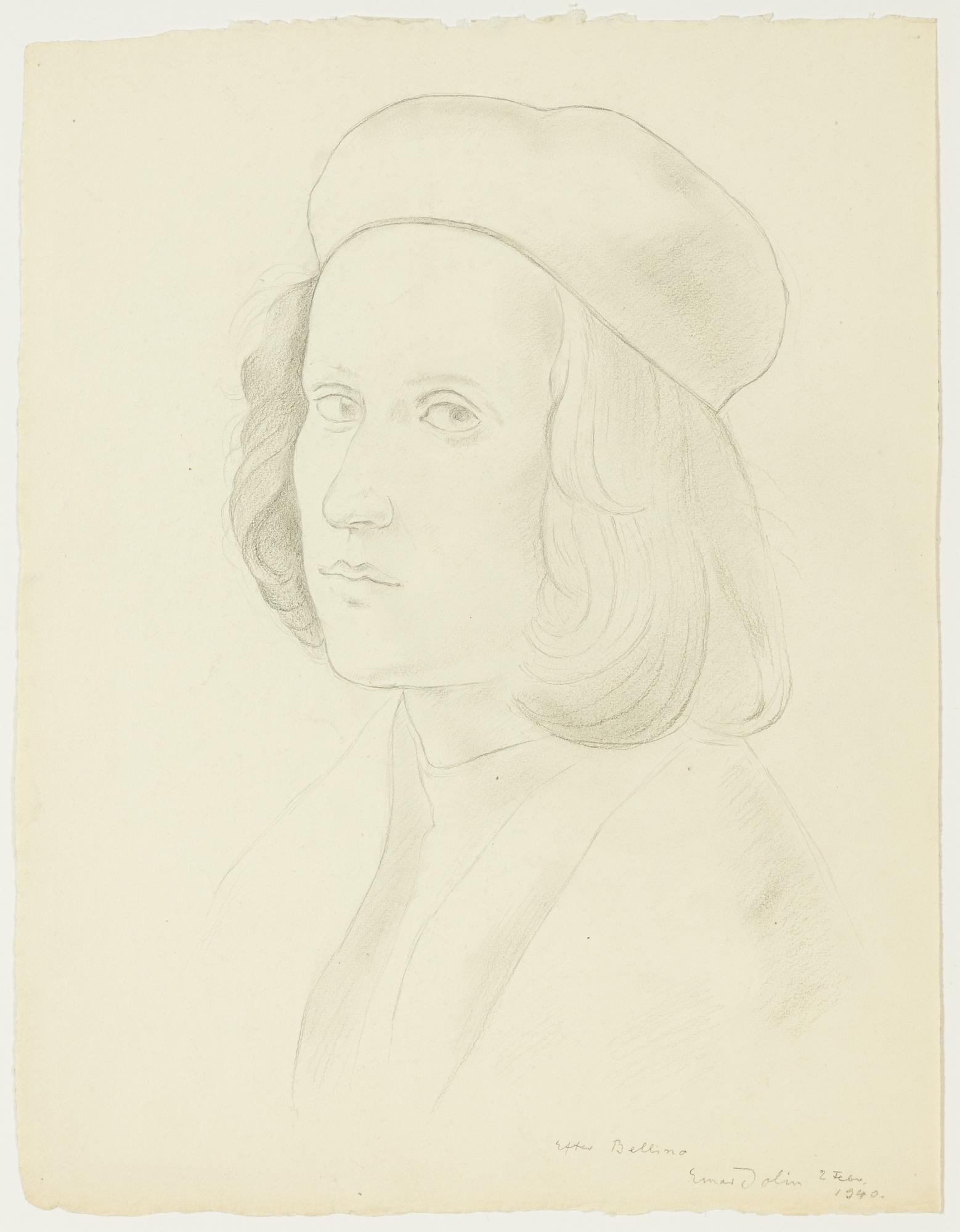 Einar Jolin, "Efter Bellini".