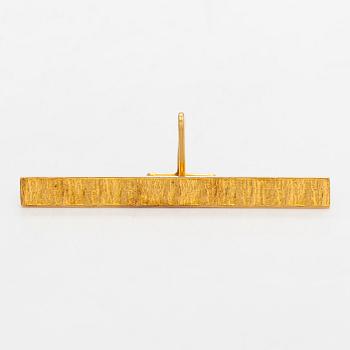 Björn Weckström, slipsnål, 14K guld, Lapponia 1966.