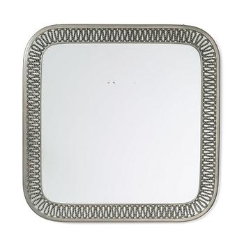 139. Estrid Ericson, probably, a Svenskt Tenn pewter mirror, Stockholm 1951, model 2520.