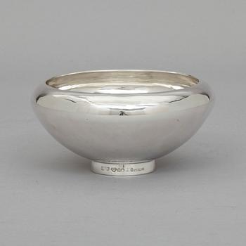 SKÅL, sterlingsilver, C F Carlman, Stockholm 1966.