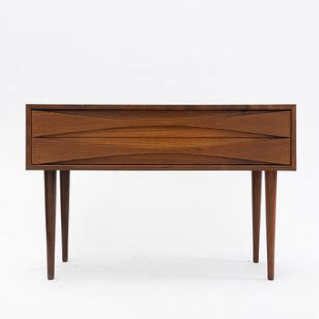 Nils Klausen, a mirror and chest of drawers, Centralmöbler Bolighus, Odense, Denmark, 1960s.