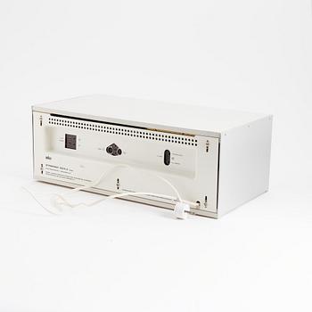 Dieter Rams, radio med förstärkare, modell "RCS 9-5", Braun, , formgiven 1961.