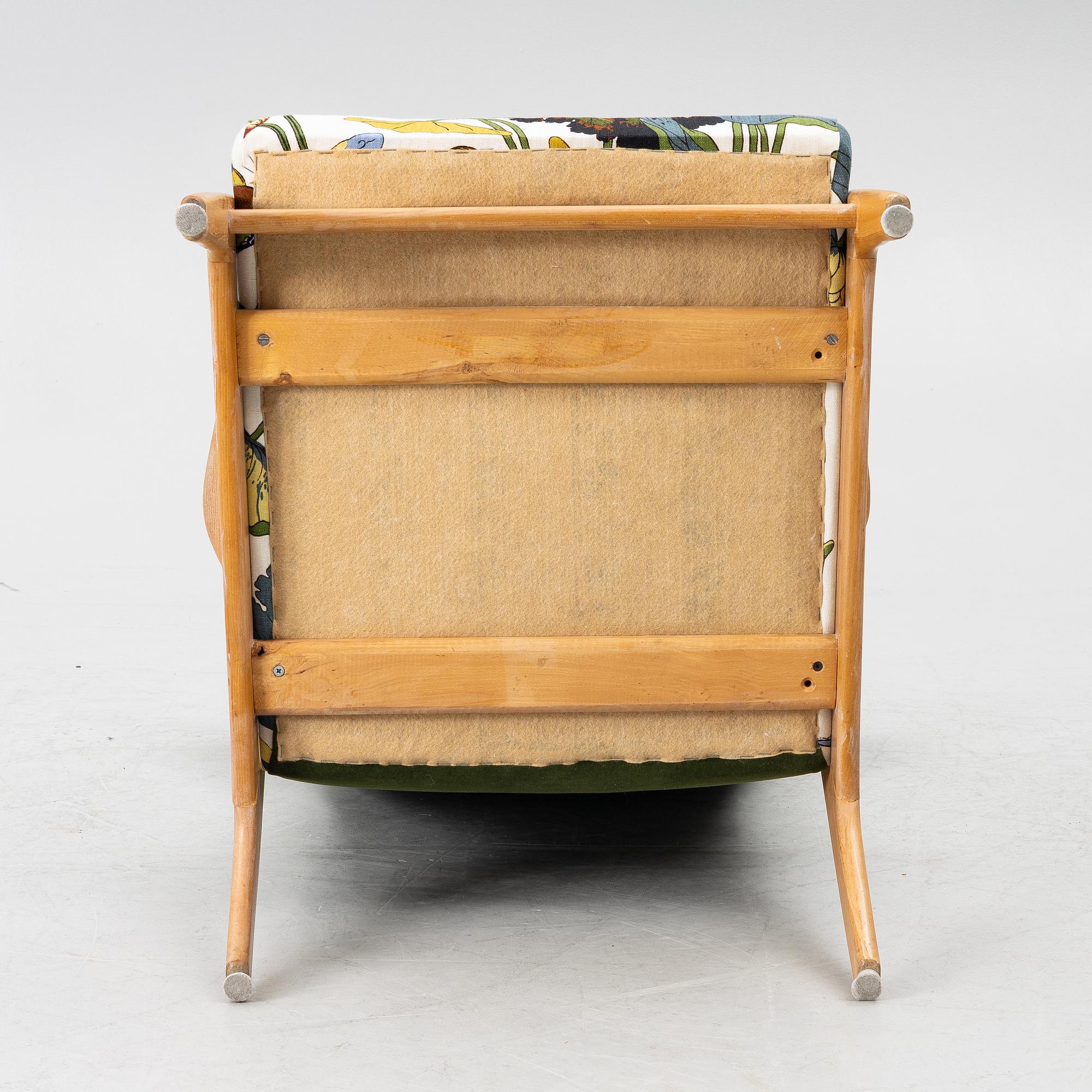 Armchair, Denmark, 1950s-60s.