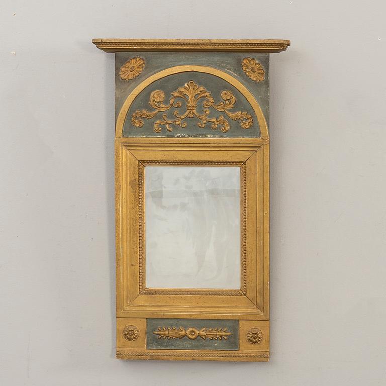 SPEGEL, empire signerad O Frisk (Olof F Stockholm 1795-1870).