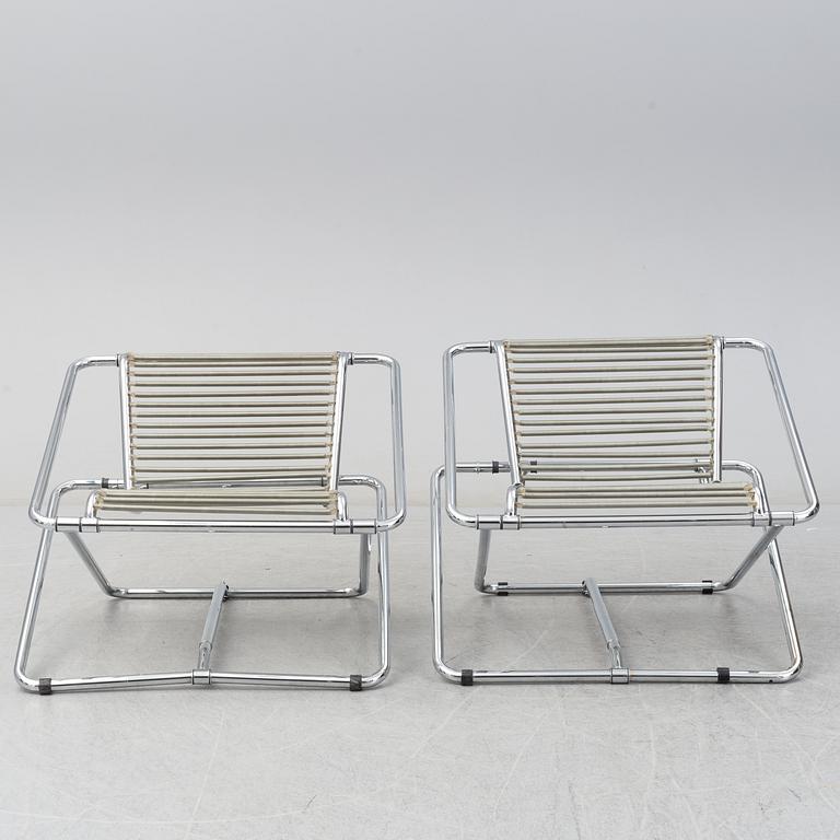 RON ARAD,"Rocking Chair", a pair of easy chairs, One Off, England, 1980-tal.