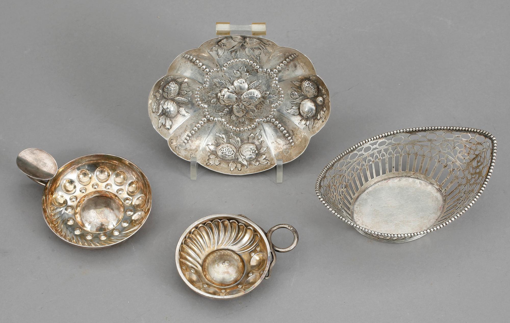 PARTI SILVER, 4 delar, 263 gram. Bl a Sterling Silver.