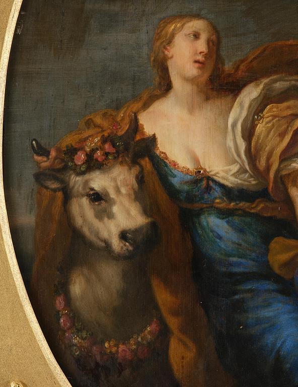 Francesco Albani, hans krets, Europa och tjuren.