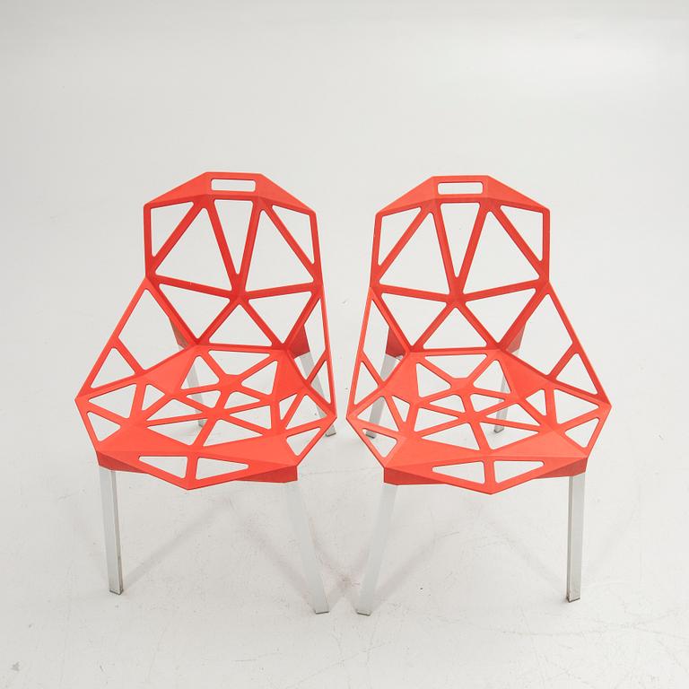 Konstantin Grcic, stolar, ett par, "Chair one", Magis, 2000-tal.