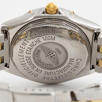 Breitling, Wings, wristwatch, 37,6 mm.