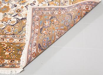 A rug, probably Najafabad, old, ca 370 x 263 cm.