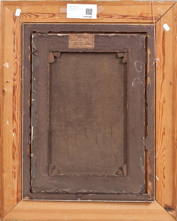 ARTHUR WARDLE, olja på duk, sign.