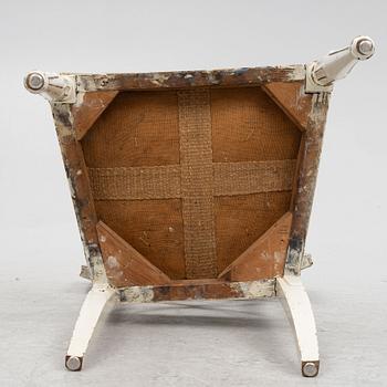 Stolar, ett par, gustavianska, 1700-talets slut.