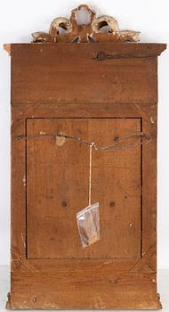 A Swedish late gustavian mirror, ca 1800.