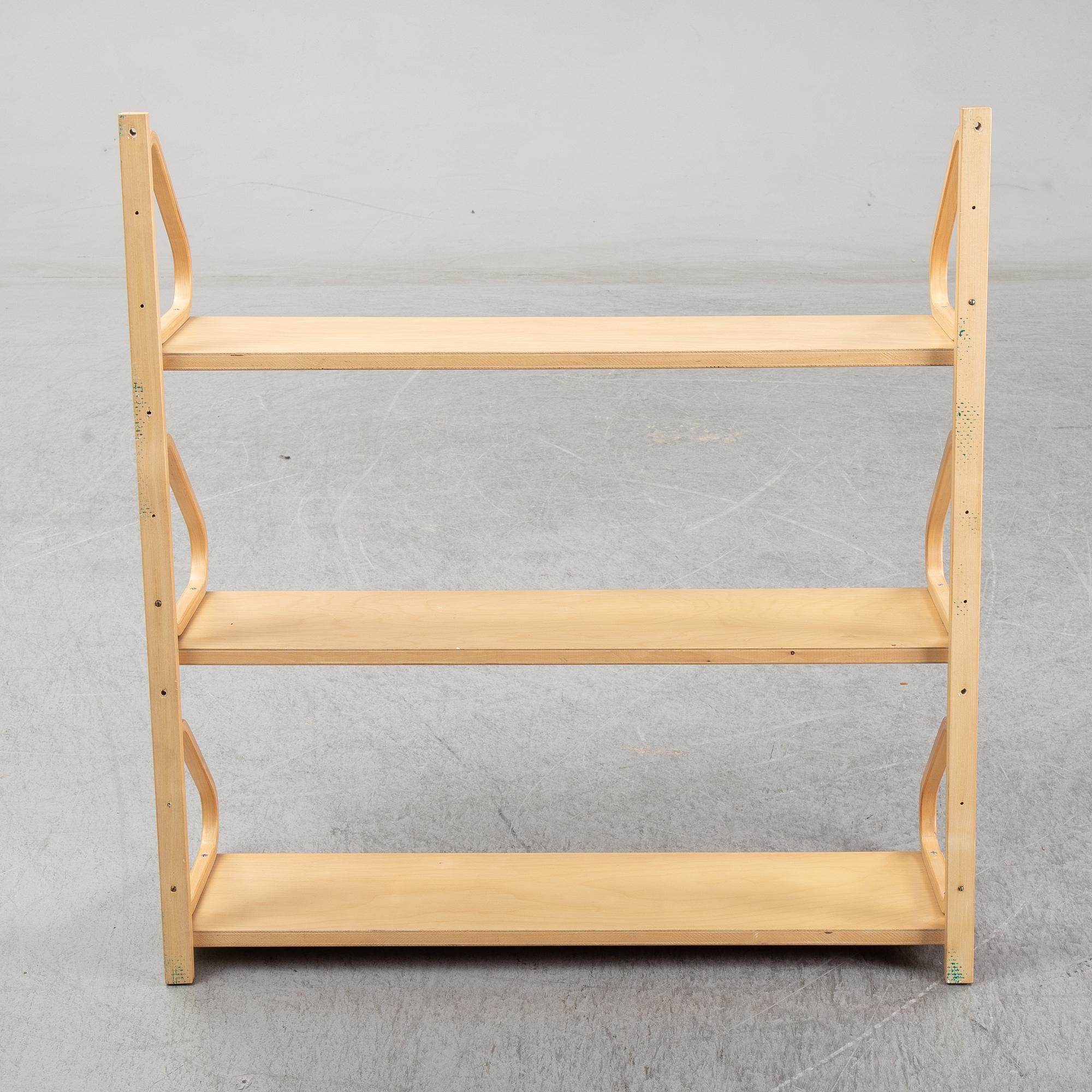 Alvar Aalto, a birch shelf, Artek, Finland.