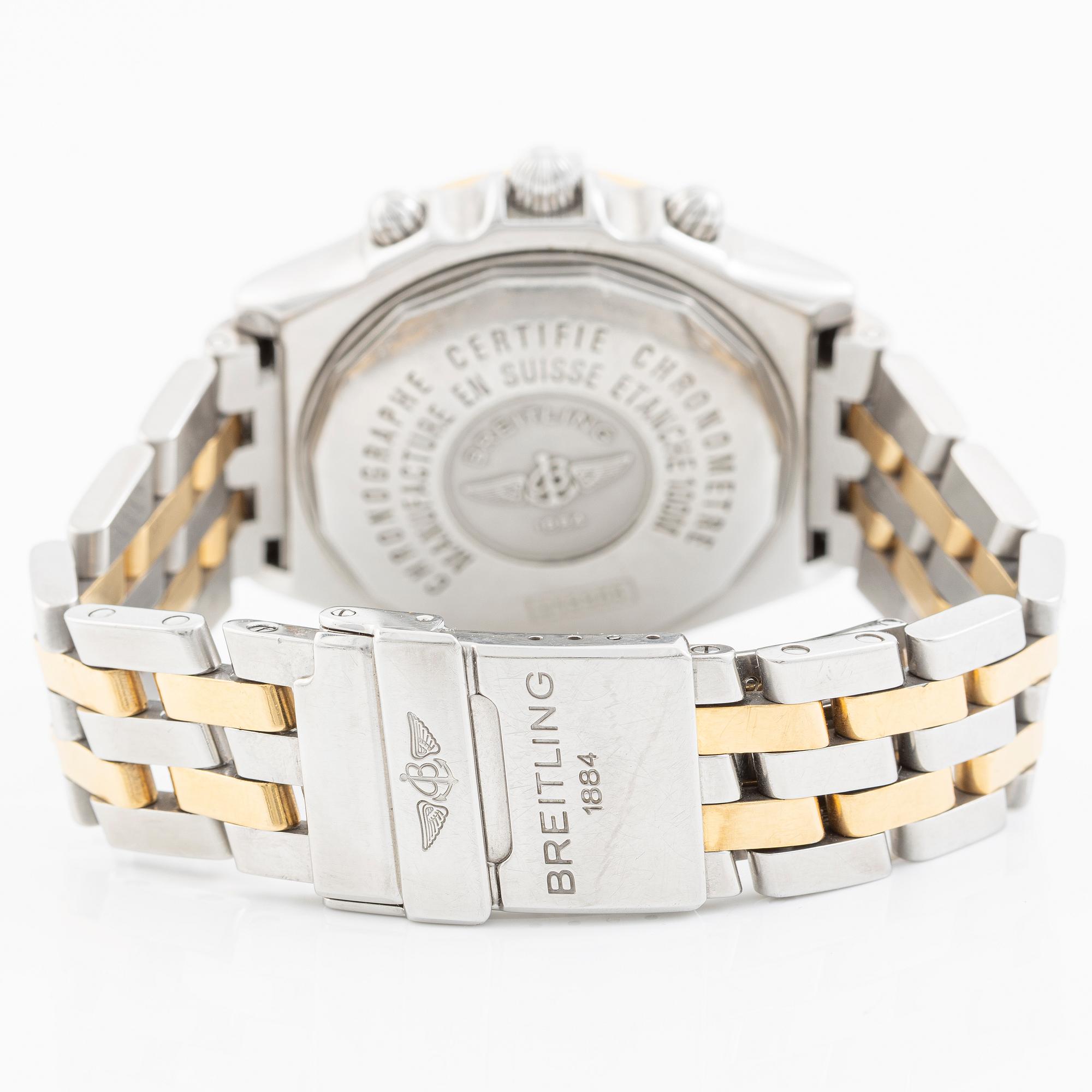 Breitling, Crosswind, chronograph, wristwatch, 42.7 mm.