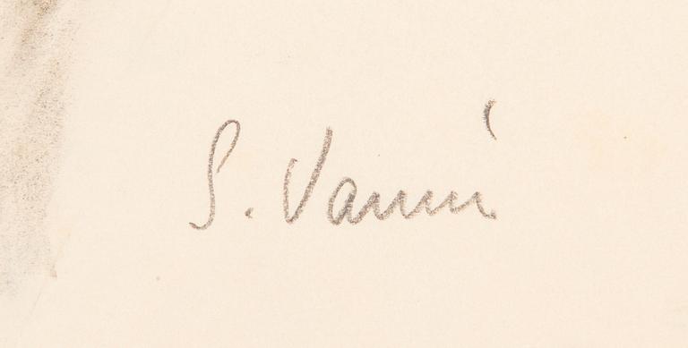 Konstnärsmapp med arbeten av olika finska konstnärer, 1944.