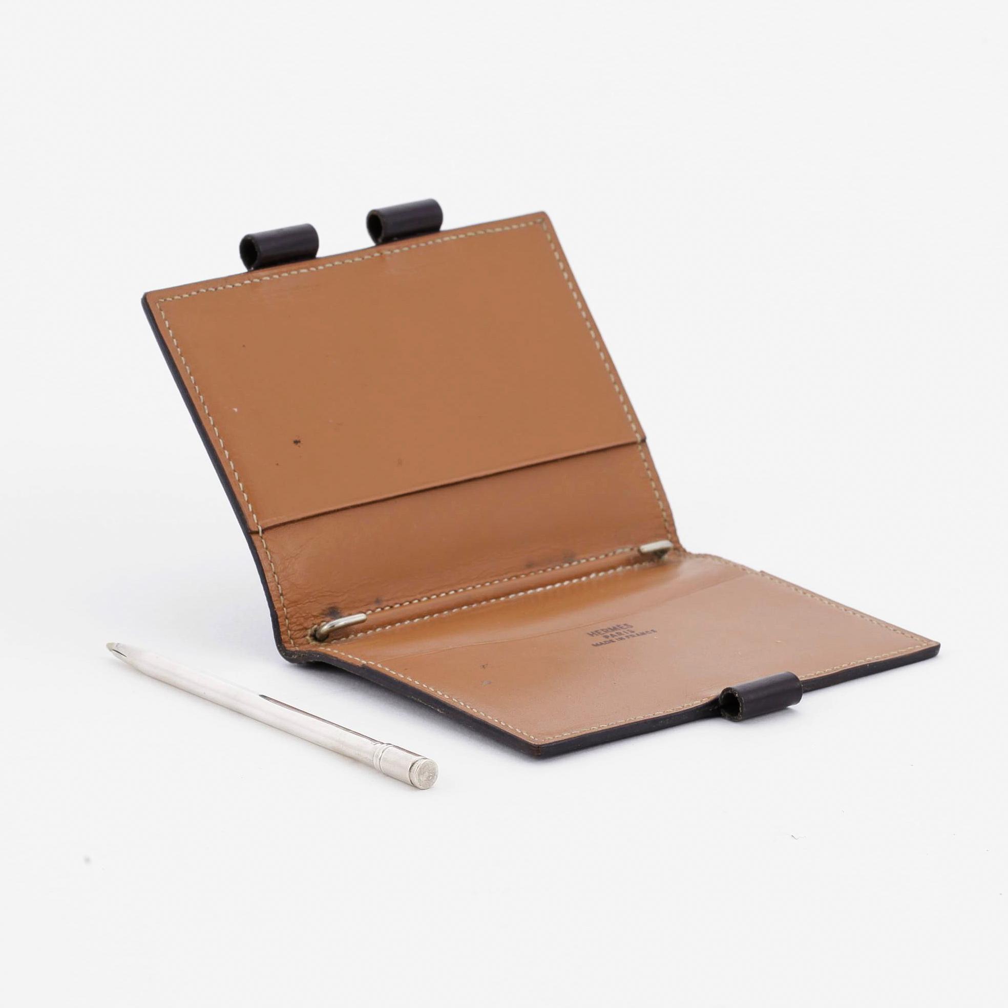 FODRAL, almanacksfodral med penna, Hermès.